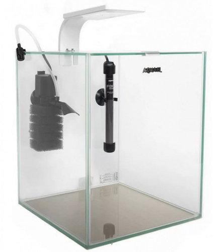 Aquael SHRIMP SET D&N 30 White - Aquarium Kit - Main image