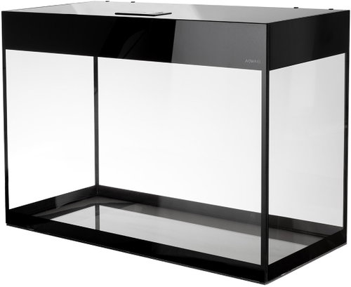 Aquael GLOSSY SET 150 black - Aquarium Kit - Main image