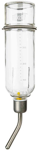 Trixie Glass drinker with stainless steel drinker 500 ml - Drinker - Main image