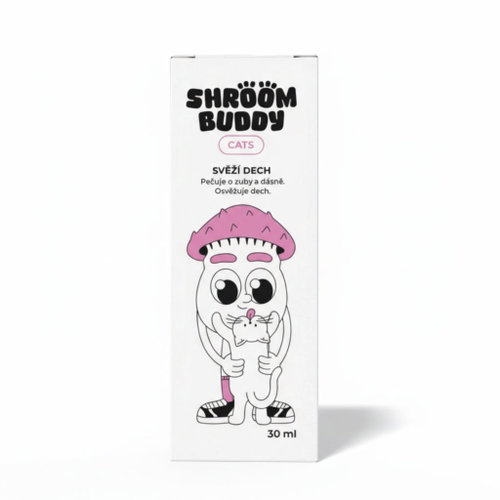 Bard Shroom Buddy Cats - fresh breath drops 30 ml - Mouthwash for cats - Main image