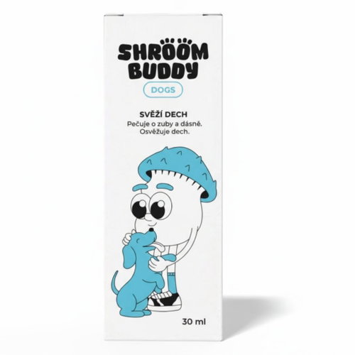 Bard Shroom Buddy Dogs - fresh breath drops 30 ml - Mouthwash for dogs - Main image