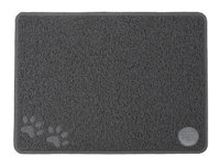 DOCHTMANN Anti-slip mat under bowls rectangle grey 60 × 45 cm - Pet Bowl Placemat