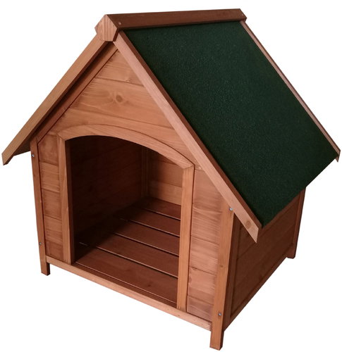 DOCHTMANN Dog kennel wooden classic 74 × 65,5 × 83 cm - Dog Kennel - Main image