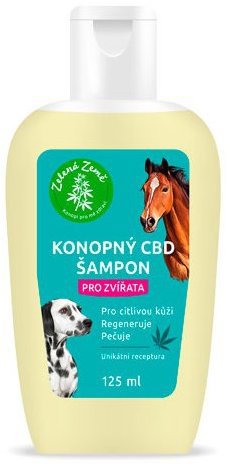 Green Earth CBD shampoo for animals 125 ml - Dog Shampoo - Main image