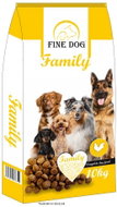 FINE DOG Family granules for dogs with chicken 10 kg - Dog Kibble