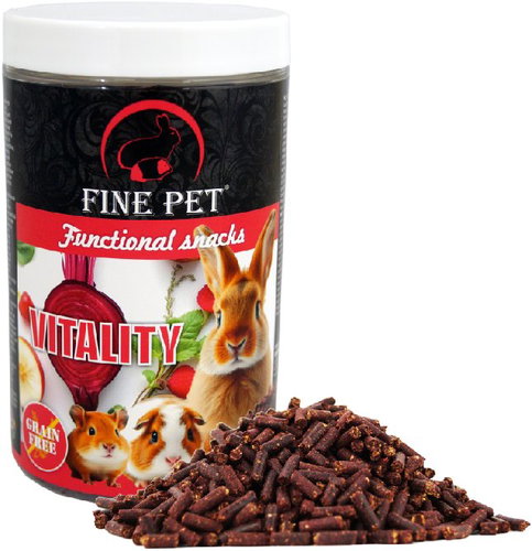 FINE PET Functional snacks VITALITY for rodents 280 g - box - Dietary Supplement for Rodents - Main image