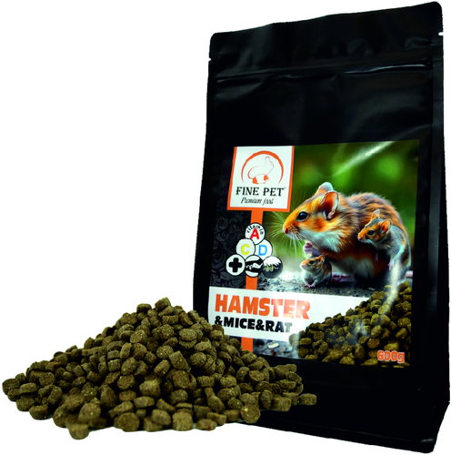 FINE PET Premium Hamster 600 g - Rodent Food - Main image