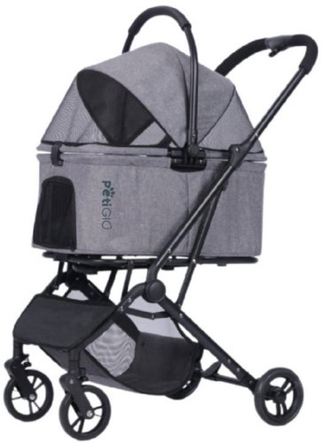 PetiGIO Peti-to-Travel, grey Main image PetiGIO Peti-to-Travel, grey - Pet Stroller - Main image