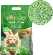 PetiGIO Peti-to-Care cat litter Tofu Green Tea 2,5 kg / 6 l - Cat Litter