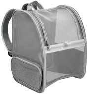 PetiGIO Peti-to-Travel transport backpack for dogs and cats, light grey - Carrier Bag for Pets