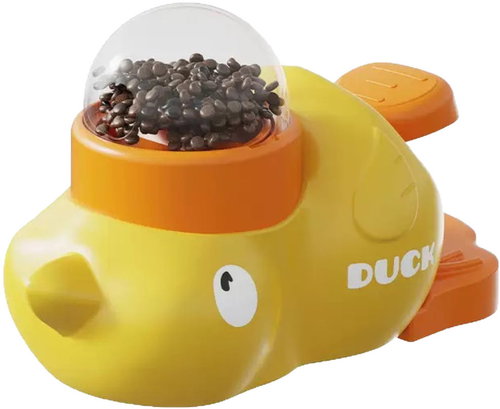 Leventi Interactive dog treat dispenser - duck, slow feeder - Interactive Dog Toy - Main image