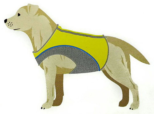 ZOOTED Cooling vest for dogs size. M - Dog Clothes - Main image