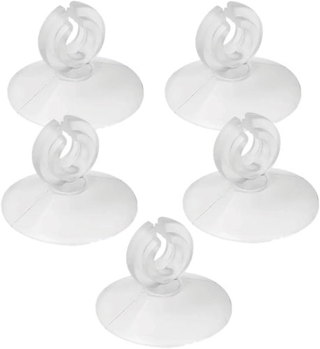 INVITAL clear aquarium suction cups 6mm, 5 pcs Main image INVITAL clear aquarium suction cups 6mm, 5 pcs - Aquarium Supplies - Main image