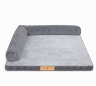 Dogeste Pelíšek pro psa XL 105 × 90 cm s vyvýšeným okrajem - Pet Bed