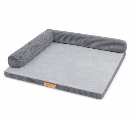 Dogeste Dog Bed L 90 × 75cm with Raised Edge - Pet Bed - Main image