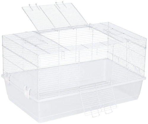 Petsi NAI-C2 Klec pro hlodavce 80 × 46 cm, bílá - Cage for Rodents - Main image