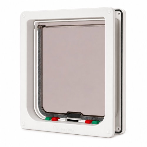 Kerbl Dvířka pro kočku Cat Mate XL, 23,5 × 25,2 cm, bílá - Cat Door - Main image