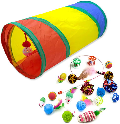 ZOOTED Sada hraček pro kočky, 24 ks - Cat Toy - Main image