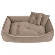Purlov 28003 Pelíšek pro psa a kočku 70 × 50 cm, béžový - Pet Bed
