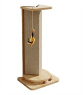 Snuffi Corner cat scratcher with toy - Cat Scratcher