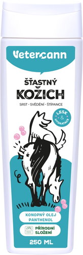 VETERCANN Happy Skin soothing shampoo 250ml Main image VETERCANN Happy Skin soothing shampoo 250ml - Dog Shampoo - Main image