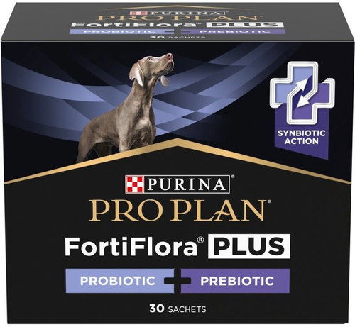 Pro Plan Fortiflora Plus Canine Probiotic + Prebiotic 30 × 2g - Food Supplement for Dogs - Main image