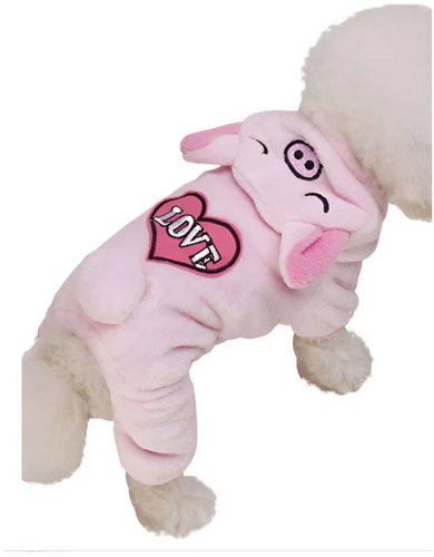 Zooted plush dog outfit size S - Dog Clothes - Main image