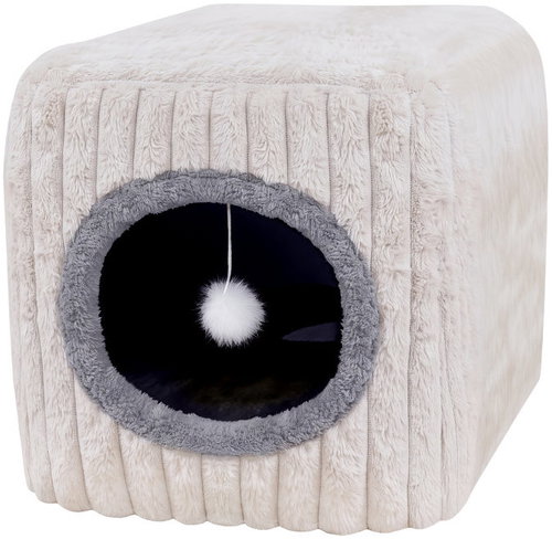 Rebel RA-1111-XS Bouda pro kočku 30 × 30 cm, béžová - Pet Bed - Main image