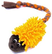 Squeaky beasts, Hedgehog, brown with orange - Dog Toy