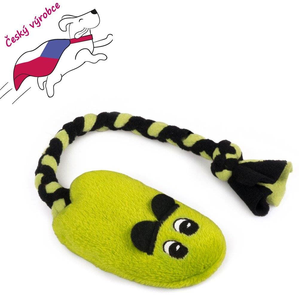 Squeaky rat best sale dog toy