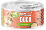 animALL pro kočky 10× Kachna plátky 80 g - Canned Food for Cats