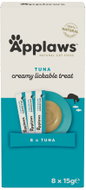 Applaws Purée Cat Lickable Tuna Purée 8 × 15g - Cat Food Pouch