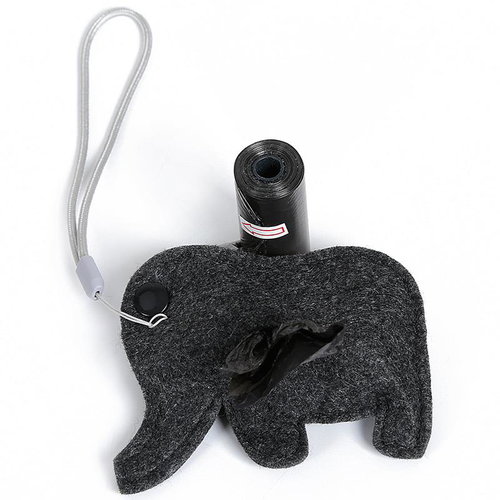 DogLemi Bobby dispenser Elephant - Dog Poop Bag Dispenser - Main image