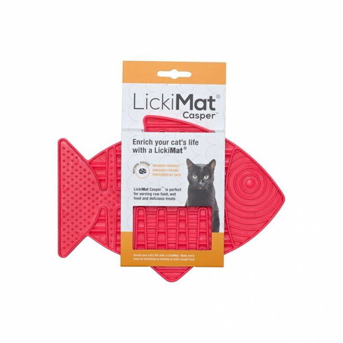 LICKIMAT Casper classic, Colour: Pink - Cat Toy - Main image