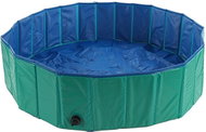 Flamingo Pool Doggy Splash Round Green-Blue - Dog Pool