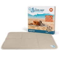 CoolPets gelová chladící podložka Biege M 50 × 76 cm - Dog Cooling Pad