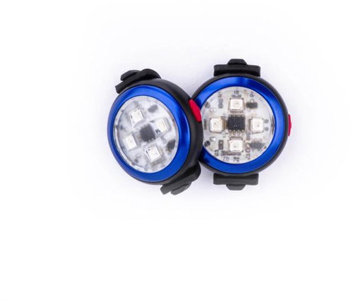 CURLI Luumi LED safety collar light, rechargeable, blue - Collar Light - Main image