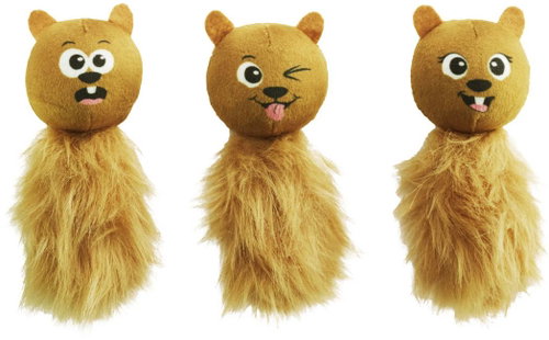 Nina Ottosson The Chipmunks set of 3 pieces to the puzzle The Chipmunks in a ball - Dog Toy - Main image