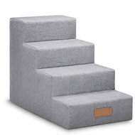 Dogeste dog steps grey classic 4 steps - Steps for Dogs
