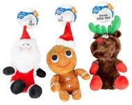 Duvo+ Vánoční hračka - Plyšové figurky 16 × 28 × 9 cm mix barev  - Dog Toy