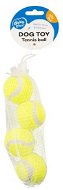 Duvo+ Žluté tenisové míče - průměr 4 cm / 4 ks - Dog Toy Ball