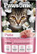 Pawsome! Adult light with turkey meat 85 g - Cat Food Pouch