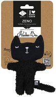 EBI D&D Home Zeno plyšová hračka pre mačky plniteľná catnipom 12 × 4 × 18 cm čierna - Hračka pre mačky