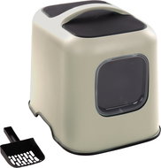 Flamingo Trudy Toilet for cats Taupe 38,5 × 51 × 44,5 cm - Cat Litter Box