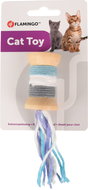 Flamingo Yarn spool blue 15 cm - Cat Toy