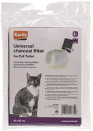 Karlie Univerzální filtry do toalet 15 × 20 cm 3 ks - Uhlíkový filtr