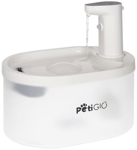 PetiGIO Peti-to-Eat automatic fountain for pets plastic - Dog Water Fountain - Main image
