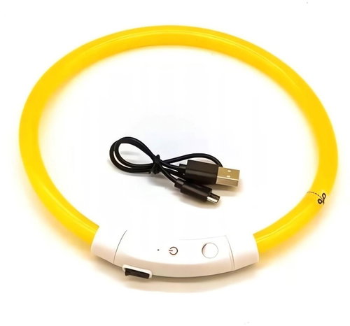 Verk 19327 LED light for cat and dog 50 cm white - Collar - Main image