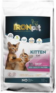 IRONpet Cat Kitten Beef 12 kg - Kibble for Kittens