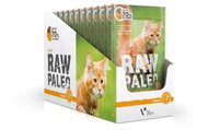 VET EXPERT RAW PALEO Adult Cat Turkey 12 × 100 g - Cat Food Pouch